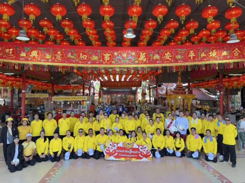 พช.อำเภอเมืองสมุทรสาคร ร่วมริ้วขนวนพิธีแห่เจ้าพ่อหลักเมืองสมุทรสาคร ประจำปี 2569